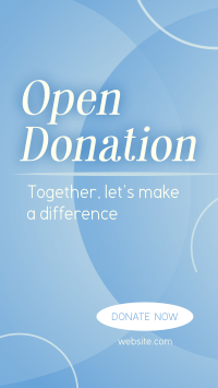 Together, Let's Donate Video Image Preview