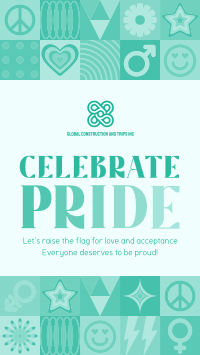 Pride Month Diversity Facebook Story Design