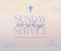 Blessed Sunday Service Facebook post Image Preview
