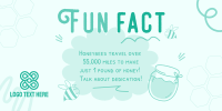 Honey Bees Fact Twitter Post Design