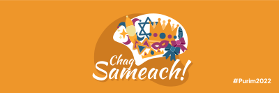 Chag Sameach Twitter header (cover) Image Preview