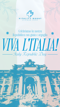 Vintage Italian Republic Day Instagram reel Image Preview