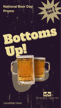 Bottoms Up TikTok Video Image Preview