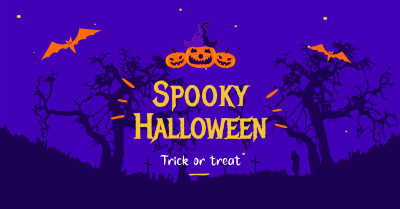 Spooky Halloween Facebook ad Image Preview