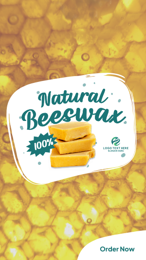 Pure Natural Beeswax Instagram story Image Preview