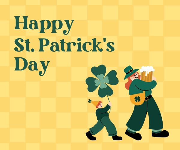 St. Patrick's Day Facebook Post Design