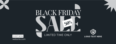 Black Friday Promo Facebook cover Image Preview
