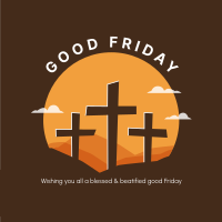 Good Friday Badge Instagram post Image Preview