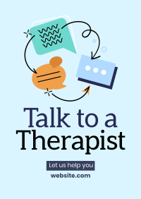 Mental Health Therapy Poster Design