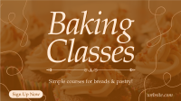 Baking Classes Facebook Event Cover Image Preview