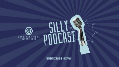 Silly Podcast YouTube Banner Image Preview