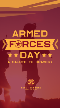 Armed Forces Day Instagram Story Design