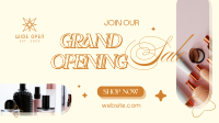 Grand Opening Sale Facebook Event Cover Image Preview