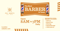 The Best Barber Facebook Ad Image Preview