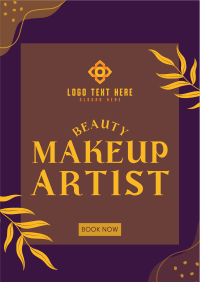 Book a Makeup Artist Flyer Image Preview