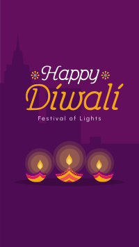 Diwali Celebration Facebook Story Design