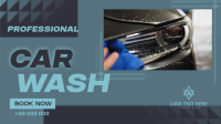 Professional Car Wash Services Animation Design