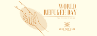 We Celebrate all Refugees Facebook cover Image Preview