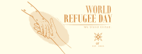 We Celebrate all Refugees Facebook Cover Image Preview