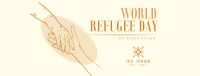 We Celebrate all Refugees Facebook Cover Image Preview