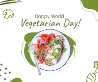Happy Vegetarian Day! Facebook Post Image Preview