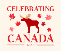 Celebrating Canada Facebook Post Design