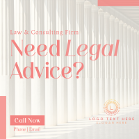 Legal Consultant Instagram Post Design