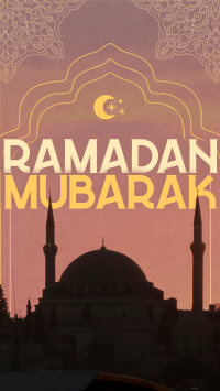 Traditional Ramadan Greeting YouTube Short Design