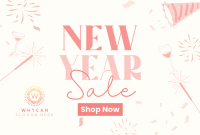 New Year Sparklers Sale Pinterest board cover Image Preview