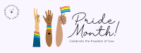 Pride Advocates Facebook Cover Design