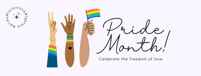 Pride Advocates Facebook cover Image Preview