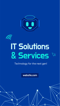 IT Solutions Facebook story Image Preview