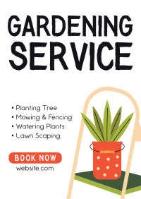 Gardening Service Offer Flyer Design