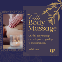 Luxe Body Massage Instagram post Image Preview