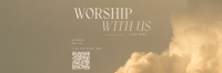 Serene Sunday Church Service Twitter header (cover) Image Preview