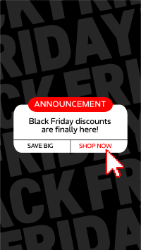 Generic Black Friday TikTok Video Image Preview