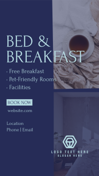 Bed and Breakfast Services Instagram Story Design