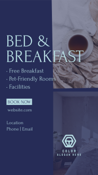Bed and Breakfast Services Instagram story Image Preview
