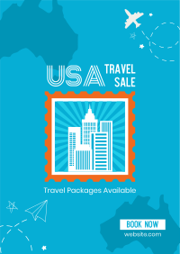 USA Travel Destination Flyer Image Preview