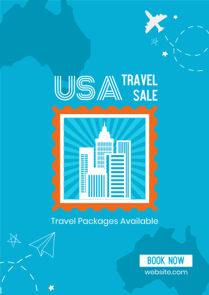 USA Travel Destination Flyer Image Preview