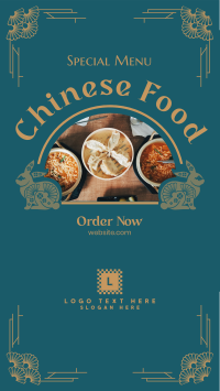 Special Chinese Food Facebook Story Design