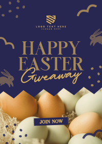 Quirky Easter Giveaways Flyer Image Preview