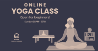 Online Yoga Facebook ad Image Preview