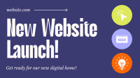 Corporate Website Launch Facebook Event Cover Image Preview