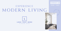 Simple Modern Living Facebook ad Image Preview