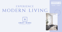 Simple Modern Living Facebook ad Image Preview