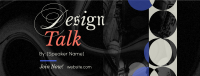 Modern Design Talk Facebook cover Image Preview
