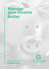 Piggy Bank Flyer Design