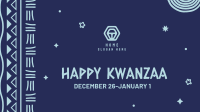 Magical Kwanzaa Zoom Background Image Preview