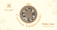 Custom Made Embroidery Facebook Ad Image Preview